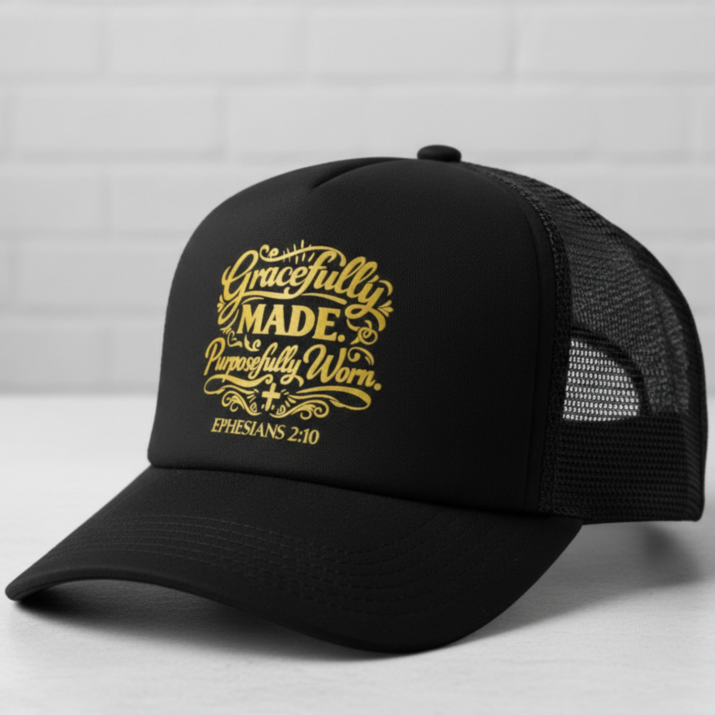 Gracefully Made Signature Hat – Faith Inspired Accessory