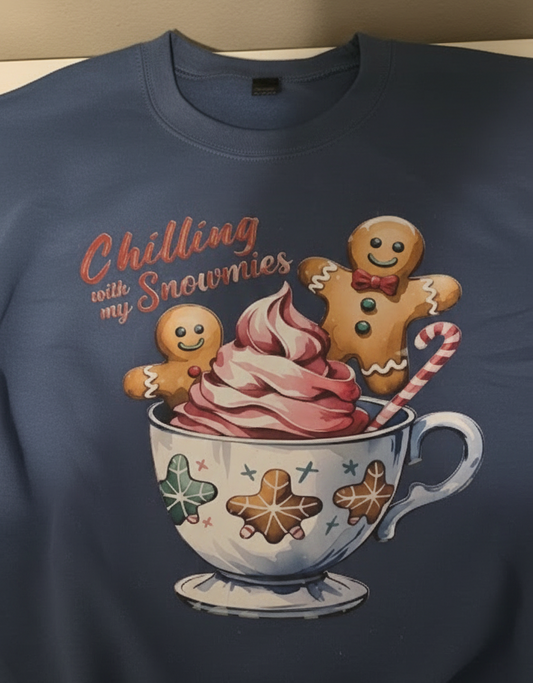 Chilling with my Snowmies