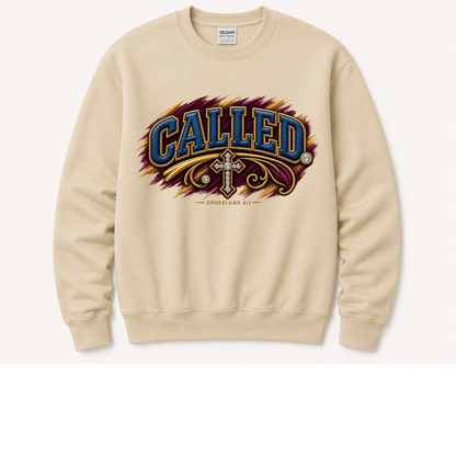 CALLED. Ephesians 4:1 Crewneck | Christian Sweatshirt
