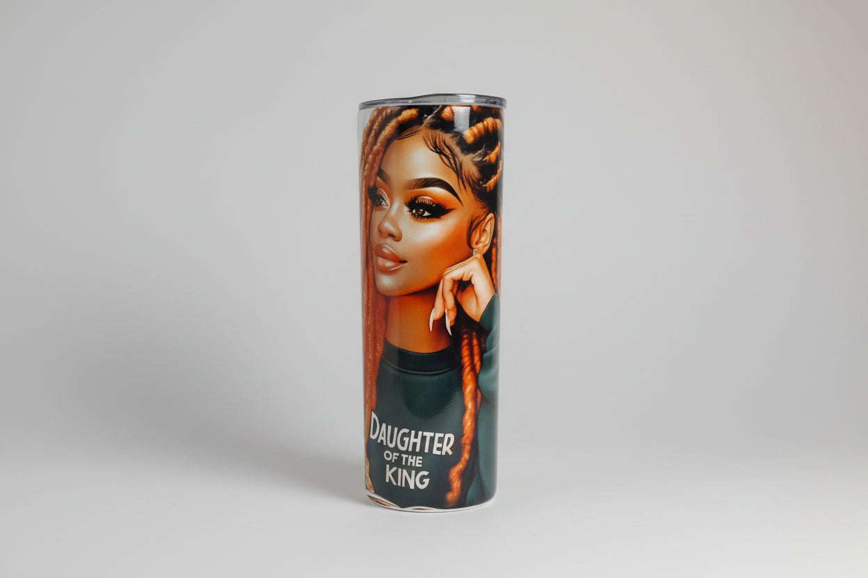 Daughter of the King Tumbler - Faith-Based Insulated Drinkware