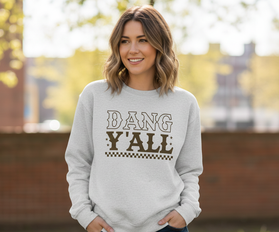 DANG Y'ALL T-Shirt | Christian T-Shirt - Inspirational Faith Apparel