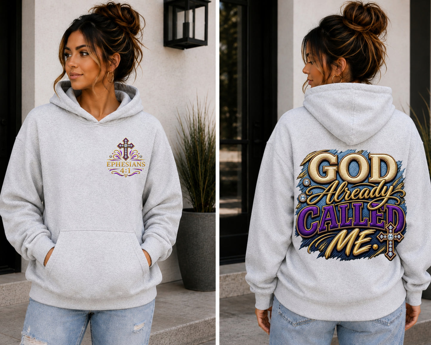 God Already Called Me Hoodie | Christian Faith Hoodie