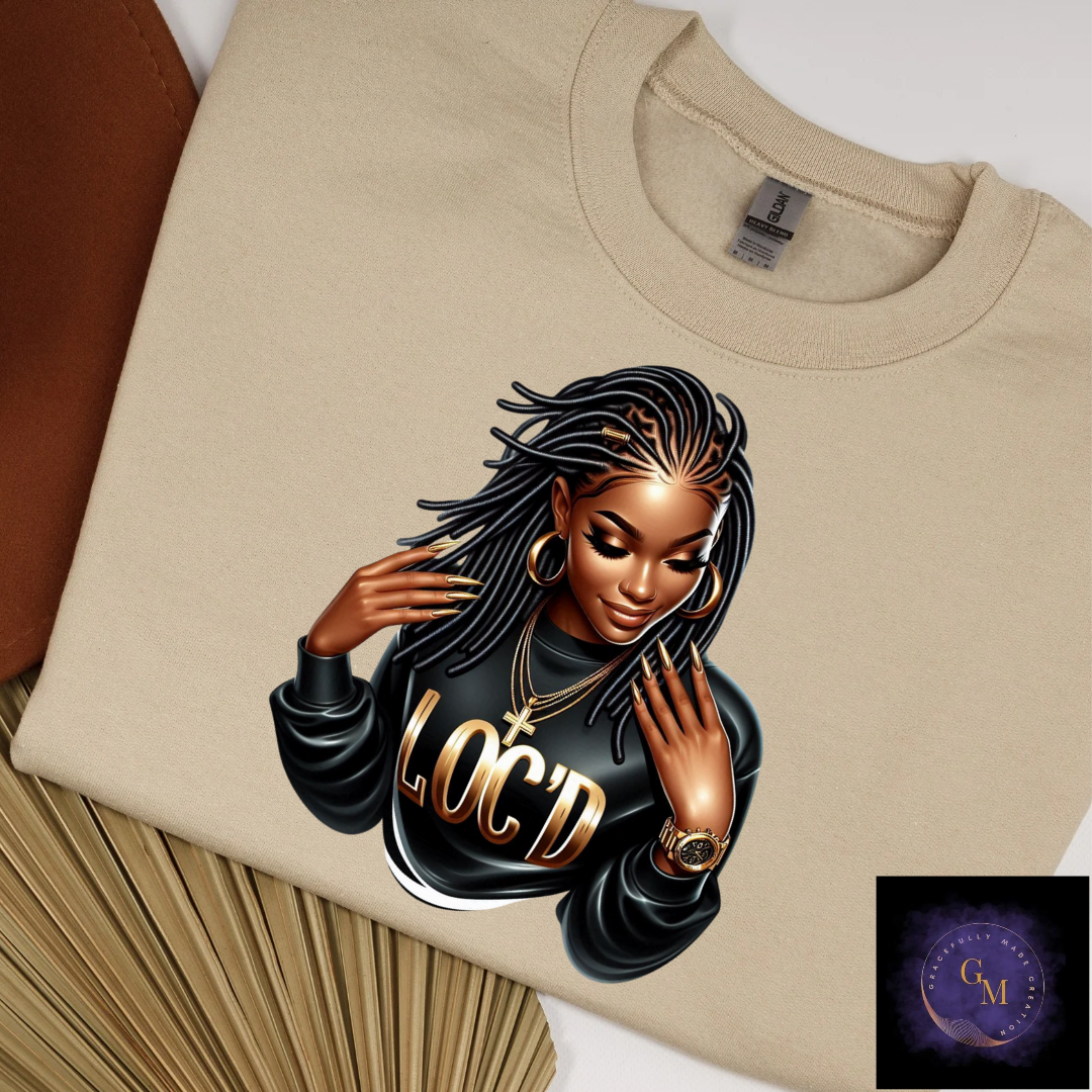 Loc'd in Christ Sweatshirt