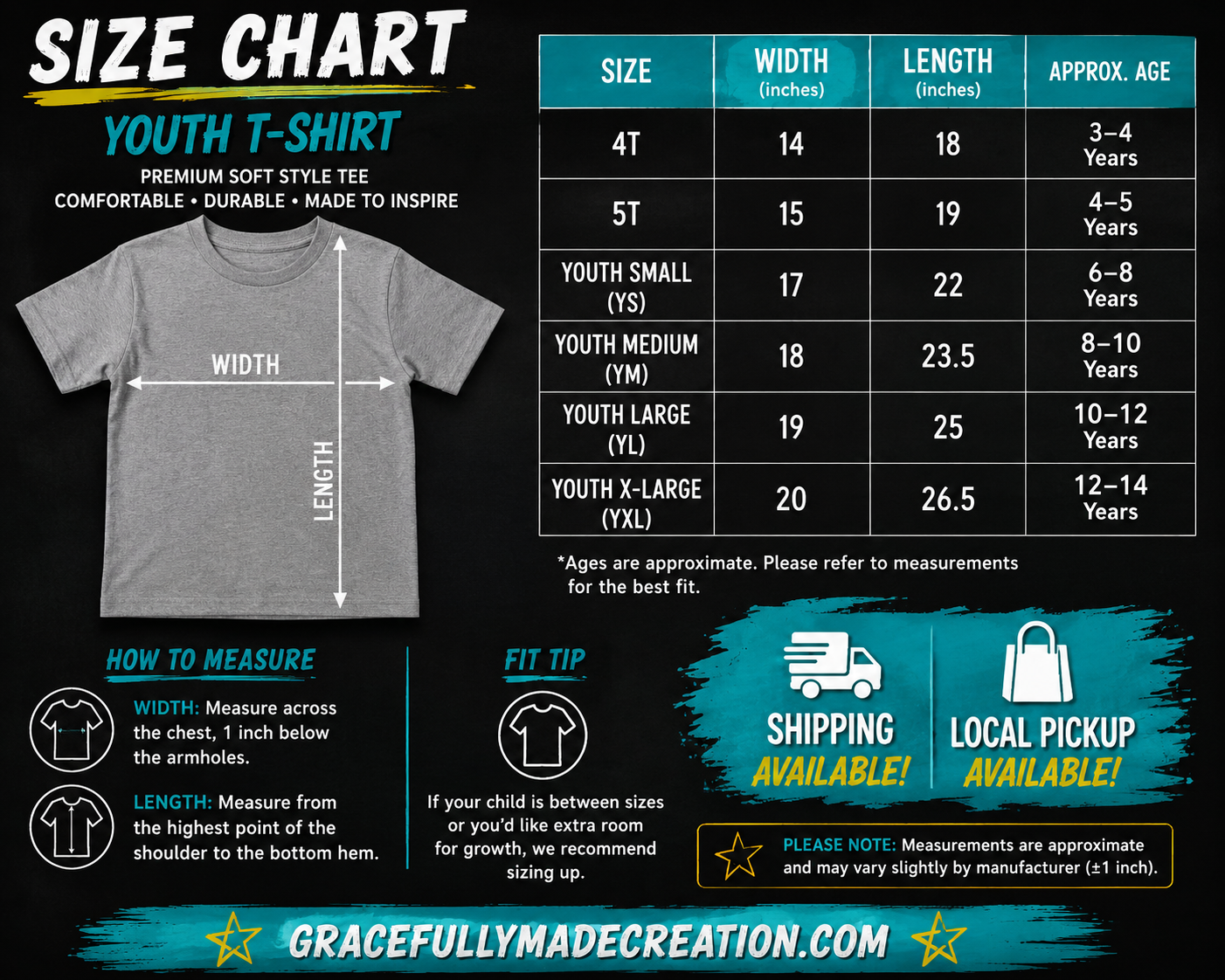 Back to School Grade Level T-Shirt Collection | Pre-K–6th Grade First Day of School Graphic Tees | Image Enlarged to Show Detail