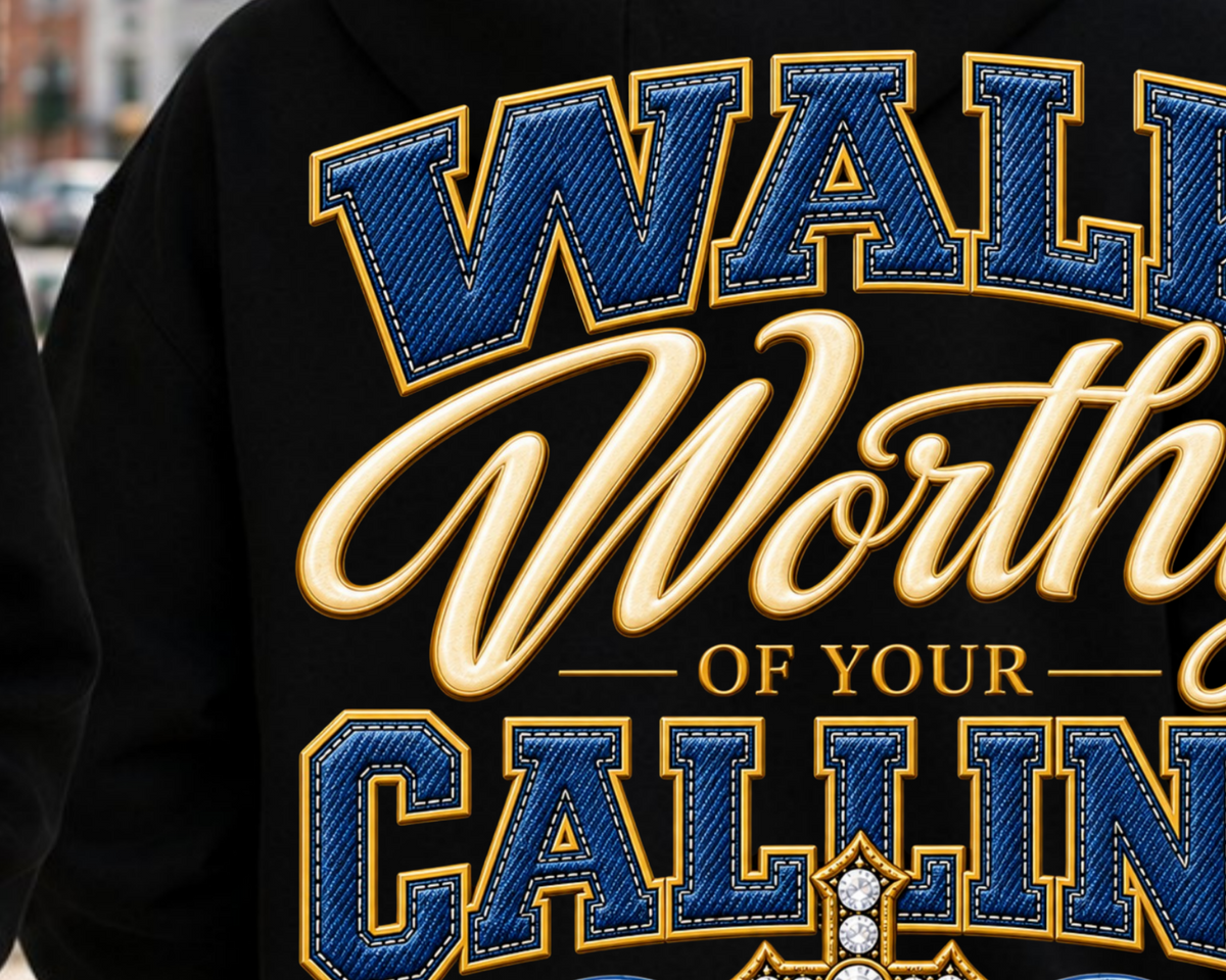 Walk Worthy — Ephesians 4:1 Faith Hoodie