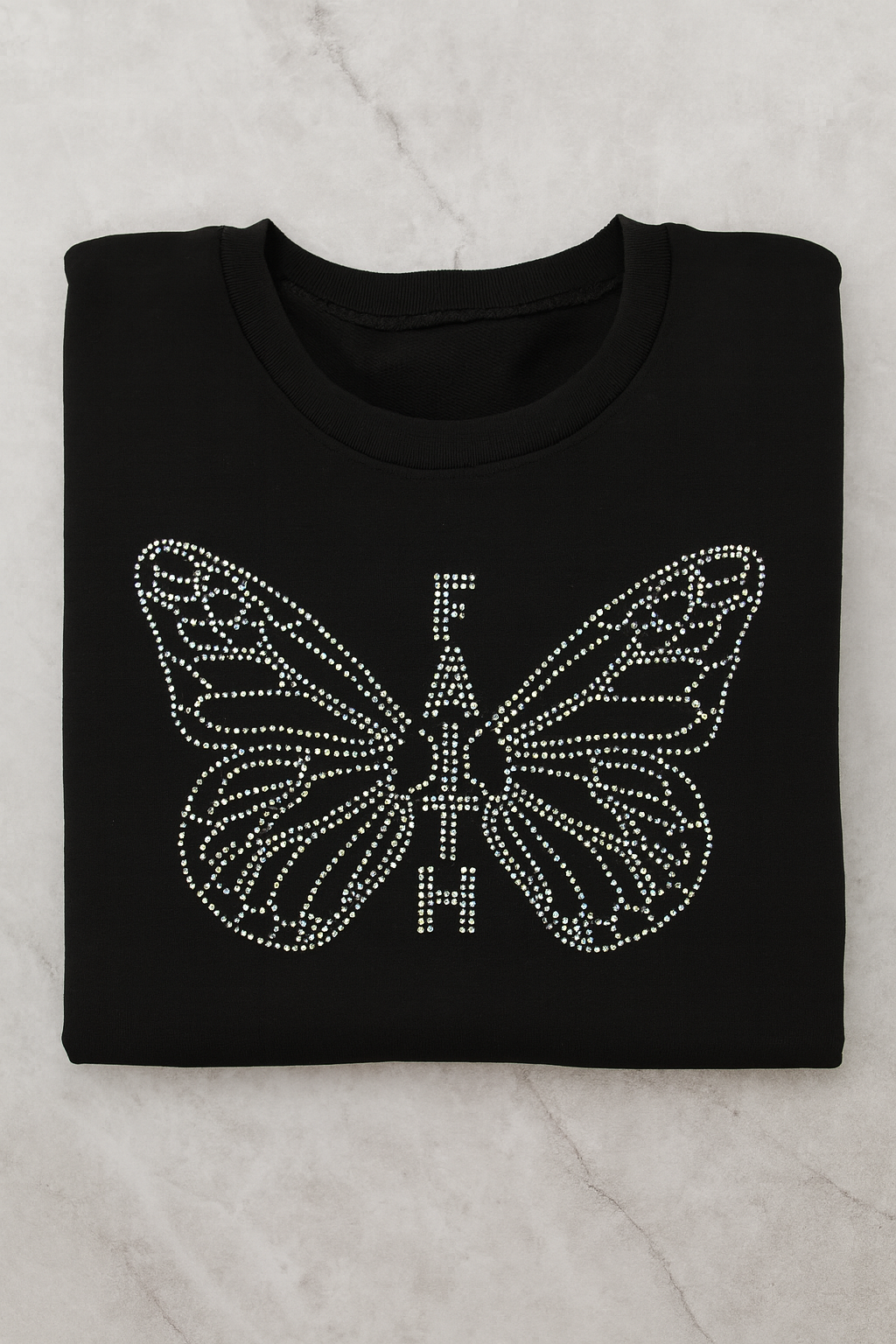 Faith Butterfly Rhinestone