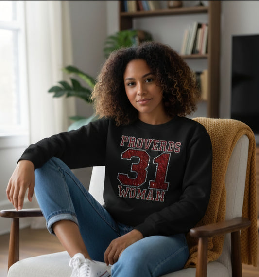 Proverbs 31 Woman Rhinestone
