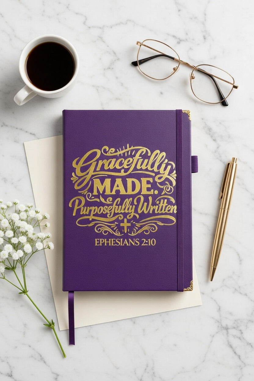 Gracefully Made Purposefully Written Journal – Ephesians 2:10