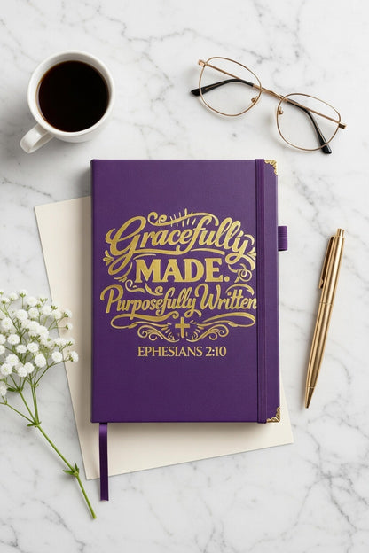 Gracefully Made Purposefully Written Journal – Ephesians 2:10