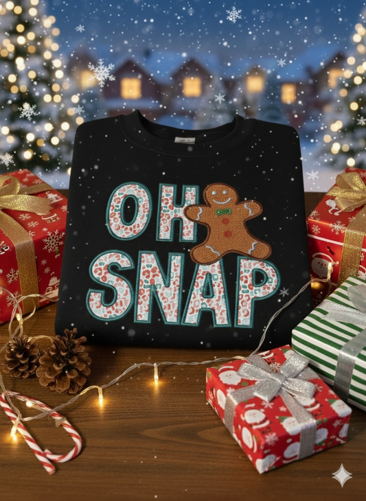 Oh Snap Gingerbread Christmas