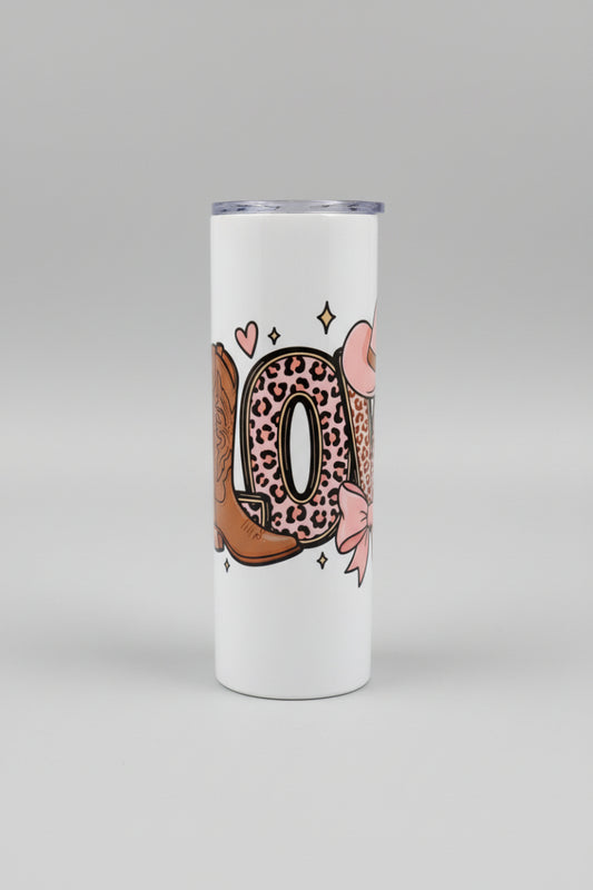 Western Boot Love Tumbler