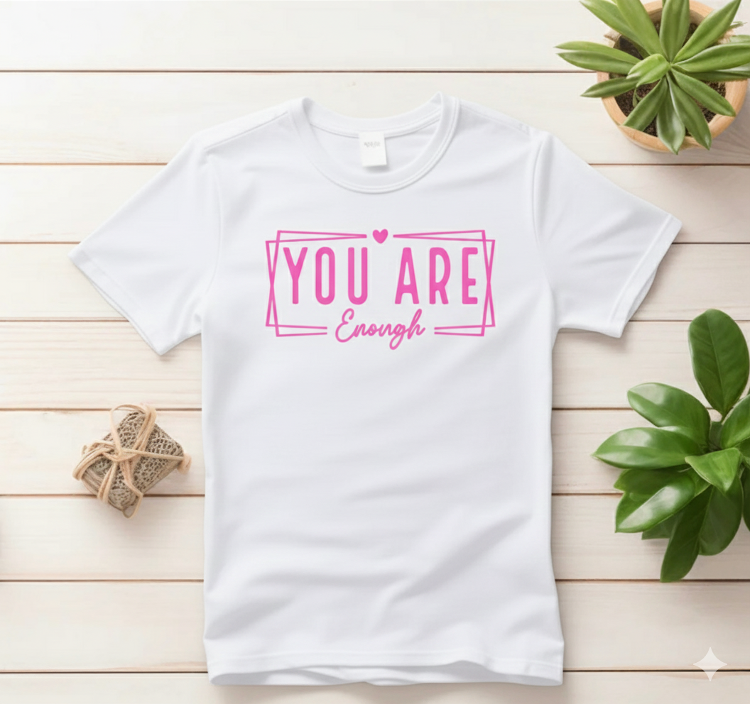 You are Enough | Christian T-Shirt - Inspirational Faith Apparel